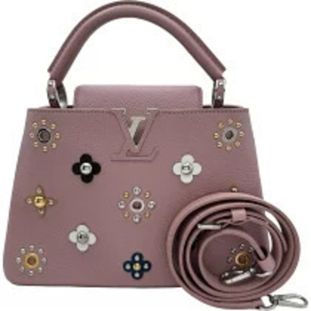 Louis Vuitton Capucines Magnolia Pink Taurillon Leather Handbag